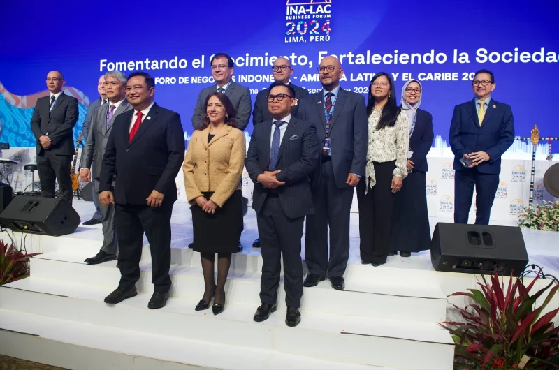 Forum Bisnis Indonesia dengan negara-negara Amerika Latin dan Karibia atau Indonesia-Latin America and the Caribbean (INALAC) Business Forum di Lima, Peru tanggal 11-13 September 2024. Foto: Kemlu