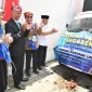Menteri Desa PDTT saat menghadiri acara pelepasan ekspor bunga anggrek ke Florida, AS. Foto: Wening/Humas Kemendes PDTT
