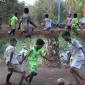 Keseruan pertandingan final. Foto: KKN MBKM FISIP UNRI