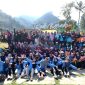 Dokumentasi bersama setelah pelaksanaan senam aerobik pada pagi (25/10/2024) di Desa Sriwulan. Foto: Tim KKN Reguler 83 UIN Walisongo Posko 25