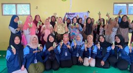 Foto bersama setelah pelatihan pembuatan sabun alami. Foto: KKN Reguler 83 UIN Walisongo Posko 20
