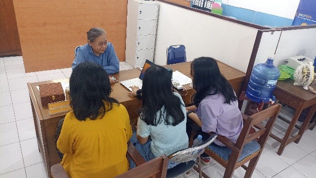 Kegiatan Konsultasi Semester Berkarya. (penulis)