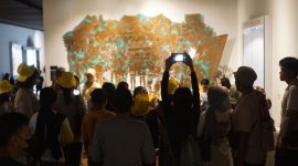 Dokumentasi Kegiatan “Outdoor Learning” bersama anak-anak YKAKI di Museum Vredeburg Yogyakarta. Foto: Universitas Amikom Yogyakarta Angkatan 2022