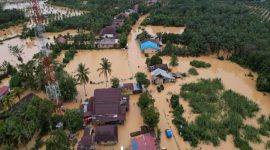 Pusdalops BNPB melaporkan banjir masih mendominasi di beberapa wilayah di Tanah Air. Salah satu daerah yang dilanda banjir adalah di Pulau Sumatera. Foto: istimewa