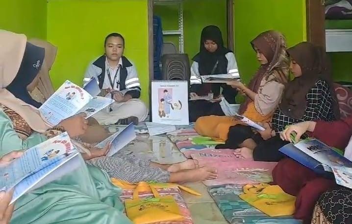 Pemberian Edukasi Pentingnya MPASI untuk pertumbuhan dan perkembangan si kecil. Foto: Pribadi