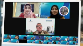 Perpusnas saat saat melakukan sosialisasi Program KKN Tematik Literasi 2025. Foto: Perpusnas