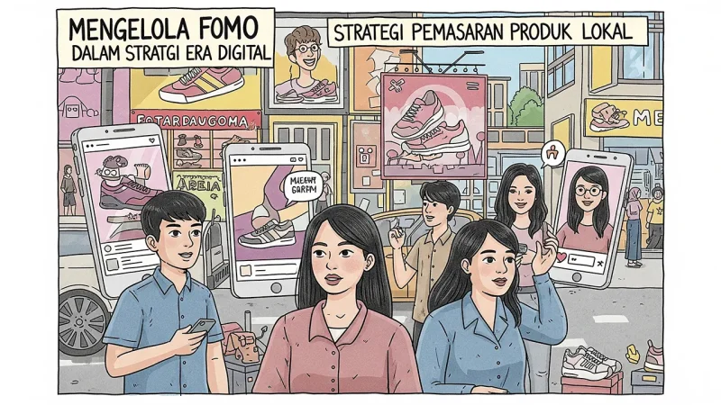 Ilustrasi fomo. (GG)