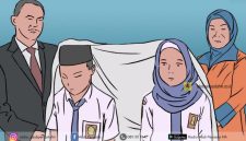 Ilustrasi pernikahan dini. (ist)