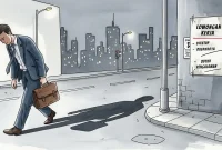 Ilustrasi Di balik langkah mantap mantan pekerja, ada bayangan luka psikologis yang terus mengikuti dalam diam. (GG)