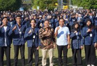 Dokumentasi saat pelepas 1.786 mahasiswa KKN. Foto: Unram