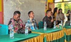 BPBD Morowali Utara Gandeng Mahasiswa KKN UGM Gelar Simulasi Gempa di SD Alkhairat Bungintembe