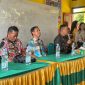 Faisal Tahadju, ST., MSi saat menjadi pemateri sosialisasi mitigasi bencana di SD Alkhairat Bungintembe, Kecamatan Petasia Timur yang berlangsung pada Kamis, 24 Juli 2025. Foto: BPBD Morowali Utara