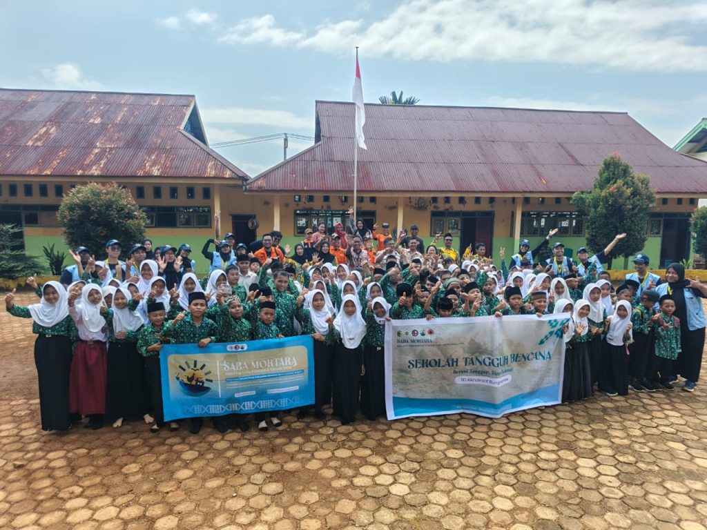 Dokumentasi bersama setelah kegiatan selesai. Foto: BPBD Morowali Utara