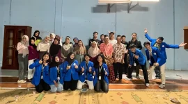 Dokumentasi bersama setelah pelaksanaan sosialisasi dengan tema “Pahami Bahaya nya, Hindari Godaan Jauhi Narkoba Nya” pada hari Rabu (13/8/2025). Foto: KKN-PPM UMBY 14
