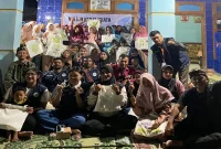 Foto bersama KKN 65 UNS dengan ibu-ibu, perangkat desa Dusun Sosogan dan Kepala Desa Rejosari dalam rogram pelatihan pembuatan sabun dari minyak jelantah yang tak hanya mengurangi pencemaran lingkungan, tetapi juga membuka peluang usaha bagi ibu-ibu Dusun Sosogan, Desa Rejosari. Foto: Tim KKN 65 UNS