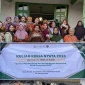 Mahasiswa KKN UNS 141 bersama Ibu-Ibu Desa Metesih dalam pelaksanaan Program Inovasi Gimbab Lokal berbahan dasar tempe. Foto: KKN UNS 141