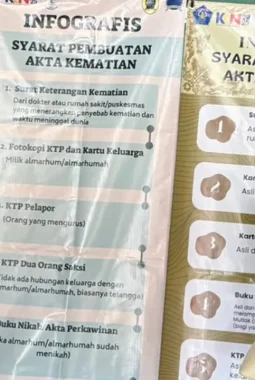 Mahasiswa KKN UNISRI Hadirkan Infografis Layanan Administrasi Kependudukan di Desa Kadirejo