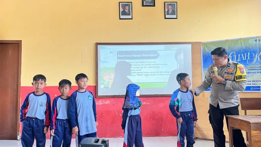 Penanggulangan Kenakalan Remaja dan Anti Bullying di Sekolah Dasar. Foto: KKN 335 UNS
