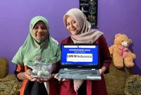Program Kerja Sosialisasi dan Pelatihan pada pelaku UMKM Telur Asin Bu Warni. Foto: pribadi