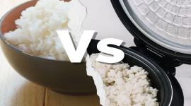 Nasi hangat pulen vs nasi dingin keras—ternyata ada sains di balik perbedaan teksturnya. Gelatinisasi dan retrogradasi jadi jawabannya! Sumber: foryourplate.id