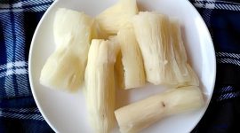 Singkong rebus.  Sumber: SajianSedap.com