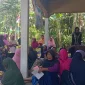 Suasana saat pelaksanaan sosialisasi hipertensi dan Perilaku Hidup Bersih dan Sehat (PHBS). Foto: KKN 264 UNS