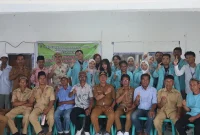 Upacara penerimaan mahasiswa KKN 2 UNS. Foto: KKN 2 UNS