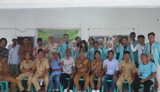 Upacara penerimaan mahasiswa KKN 2 UNS. Foto: KKN 2 UNS