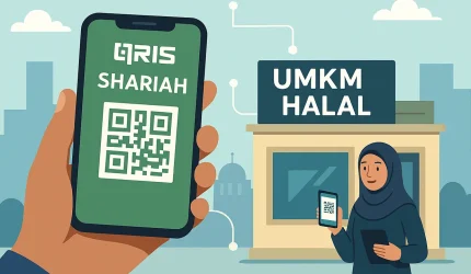 Sinergi antara fintech syariah dan ekonomi kreatif membuka peluang baru bagi pelaku UMKM halal untuk tumbuh inklusif dan berkeadilan melalui layanan digital berbasis nilai Islam.