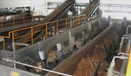 Proses pengolahan singkong menjadi tepung di fasilitas agroindustri tepung umbi modern. Inovasi ini membuka peluang baru bagi petani lokal dan memperkuat ketahanan pangan nasional. Sumber: blog.lambangjaya.com