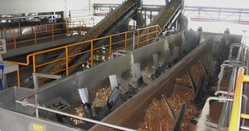 Proses pengolahan singkong menjadi tepung di fasilitas agroindustri tepung umbi modern. Inovasi ini membuka peluang baru bagi petani lokal dan memperkuat ketahanan pangan nasional. Sumber: blog.lambangjaya.com
