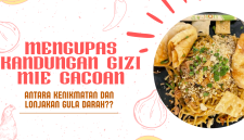 Lezatnya Mie Gacoan memang bikin nagih, tapi tahukah kamu di balik rasa gurih dan kenyalnya tersimpan kandungan pati cepat cerna yang bisa bikin gula darah melonjak? Yuk, nikmati dengan bijak dan tetap jaga keseimbangan gizi!
