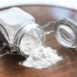 Gambar bubuk pati atau granula pati (mirip tepung putih halus). Sumber: goodnewsfromindonesia.id