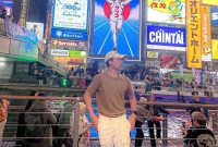 Doni Sapta Aji, 19 tahun, saat berada di salah satu sudut kota di Prefektur tempat ia bekerja di Jepang. Foto: Pribadi/Doni
