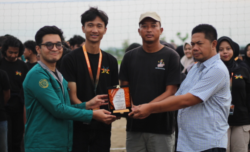 Peresmian lapangan voli HMS Project 2025. Foto: Media HMS Project 2025