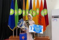 Raisya Rabiah dinobatkan sebagai Duta Keterbukaan informasi publik (KIP) favorit Putri UIN Bandung. Foto: IG: raisyarabiah_ 