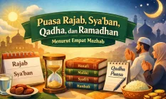 Menyambut Ramadhan: Memahami Puasa Rajab–Sya’ban dan Qadha Menurut Empat Mazhab