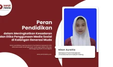 Peran Pendidikan dalam Meningkatkan Kesadaran dan Etika Penggunaan Media Sosial di Kalangan Generasi Muda