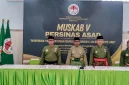 Pengurus PERSINAS ASAD Jawa Timur bersama jajaran Pengurus PERSINAS ASAD Kabupaten Bangkalan berpose di sela Musyawarah Kabupaten (Muskab) V PERSINAS ASAD Bangkalan yang digelar di Padepokan PERSINAS ASAD Bangkalan, Minggu (25/1/2026). Foto: Istimewa