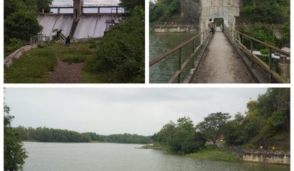 Suasana Waduk Klampis di Kecamatan Kedungdung, Kabupaten Sampang, Madura, yang dimanfaatkan sebagai sumber air pertanian sekaligus ruang rekreasi warga. Foto: Pribadi
