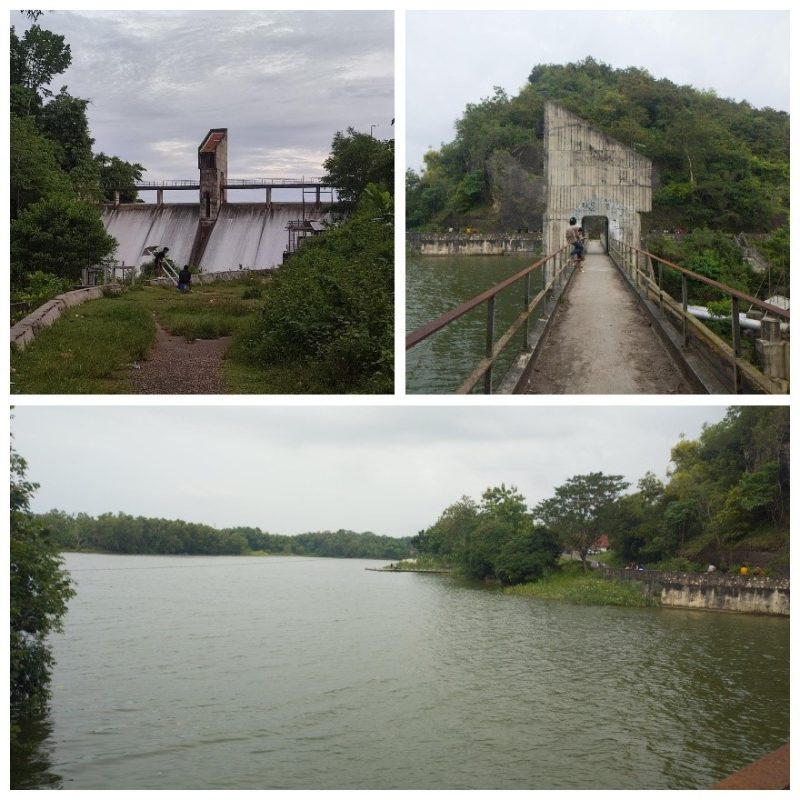 Suasana Waduk Klampis di Kecamatan Kedungdung, Kabupaten Sampang, Madura, yang dimanfaatkan sebagai sumber air pertanian sekaligus ruang rekreasi warga. Foto: Pribadi