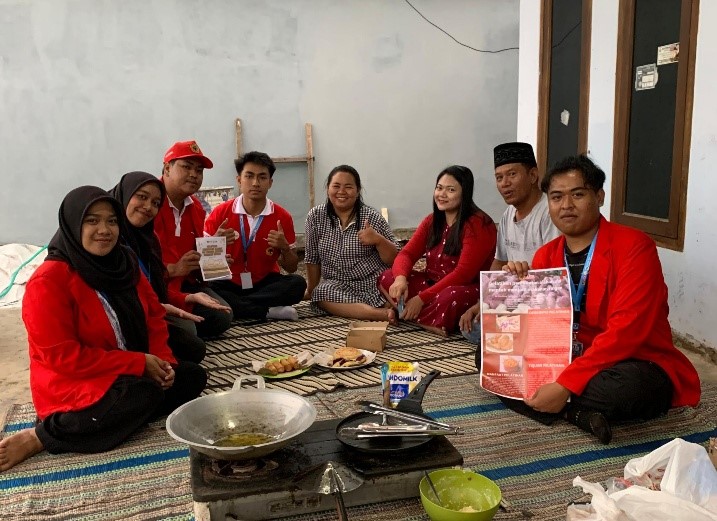 Pelatihan pengolahan ubi di Dusun Keduk Banteng.  Foto: Pribadi