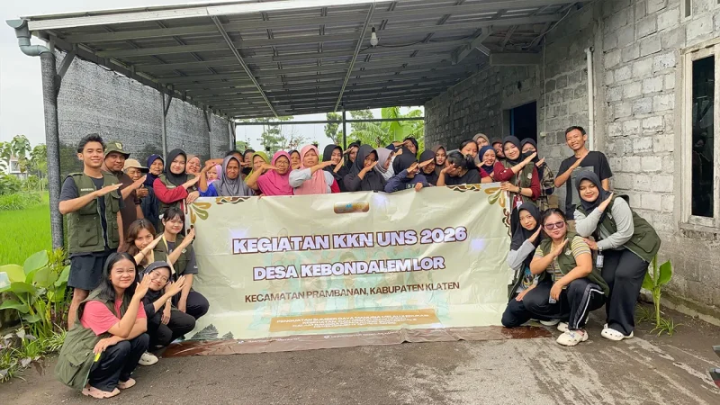 Dokumentasi Kelompok KKN UNS, Kelompok Wanita Tani (KWT) Tegalrejo, dan Kelompok Bank Sampah Tegalrejo. Foto: Tim KKN 67
Desa Kebondalem Lor, Prambanan, Klaten