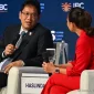 Menteri Keuangan RI berbincang dengan moderator saat menjadi pembicara dalam Indonesia Economic Summit 2026 di Jakarta, Selasa (3/2/2026). Dalam forum tersebut, pemerintah menyampaikan optimisme pertumbuhan ekonomi nasional yang didorong penguatan fundamental ekonomi dan perbaikan iklim investasi.
(Kemenkeu Foto/Biro KLI)