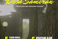 Mahasiswa KKN UNS Kelompok 13 meluncurkan media promosi Profile Desa Samiran berupa video company profile cinematic dan executive booklet sebagai upaya memperkuat identitas desa wisata di Kecamatan Selo, Kabupaten Boyolali. doc. KKN kelompok 13 UNS