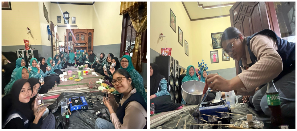 Pelaksanaan program kerja Mini Farm Hidroponik:Serunya Bertani dari Botol. Kegiatan ini merupakan bentuk edukasi pertanian perkotaan ramah lingkungan yang dilaksanakan di SMPN 1 Dau. Foto: Pribadi