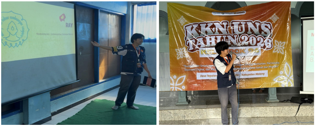 Pemaparan materi saat pelaksanaan program Sahabat Tumbuh Sehat: Kenali Kesehatan Reproduksi Sejak Dini merupakan kegiatan edukasi promotif dan preventif yang ditujukan kepada anak usia sekolah dasar dan sekolah menengah pertama. Foto: Pribadi