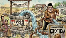Anggaran publik mengalir, tetapi tidak selalu sampai ke tujuan. (GG)