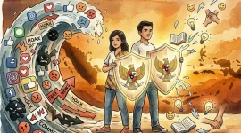 Di tengah derasnya arus informasi, karakter menjadi jangkar. (GG)