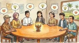 Musyawarah adalah ruang di mana perbedaan bertemu untuk tujuan bersama. (GG)